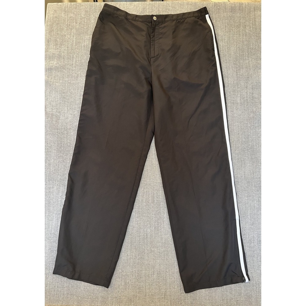 Lauren Active Ralph Lauren Women's Track Pants Black Size 14 Side Stripe